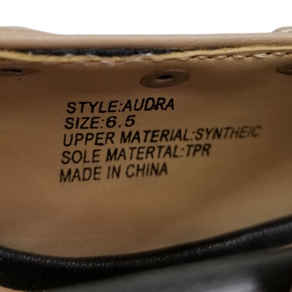 Lulus Audra Black Strappy Studded Low Pointed Toe Heels - Picture 7 of 10